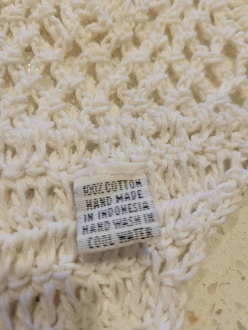 White Crochet Crop Cami Top - Women - Picture 5 of 9